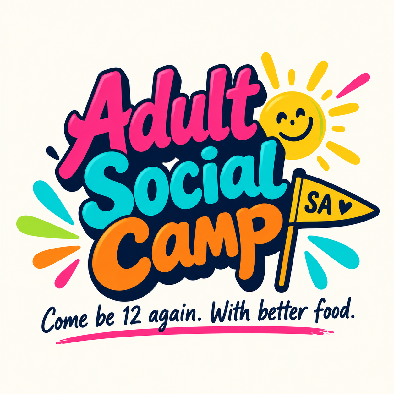Adult Social Camp logo